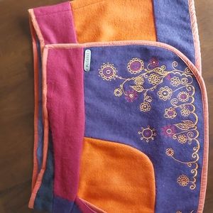 Bohemian Free Spirit Felted Hip Wrap/Skirt, Adjustable, Moshiki